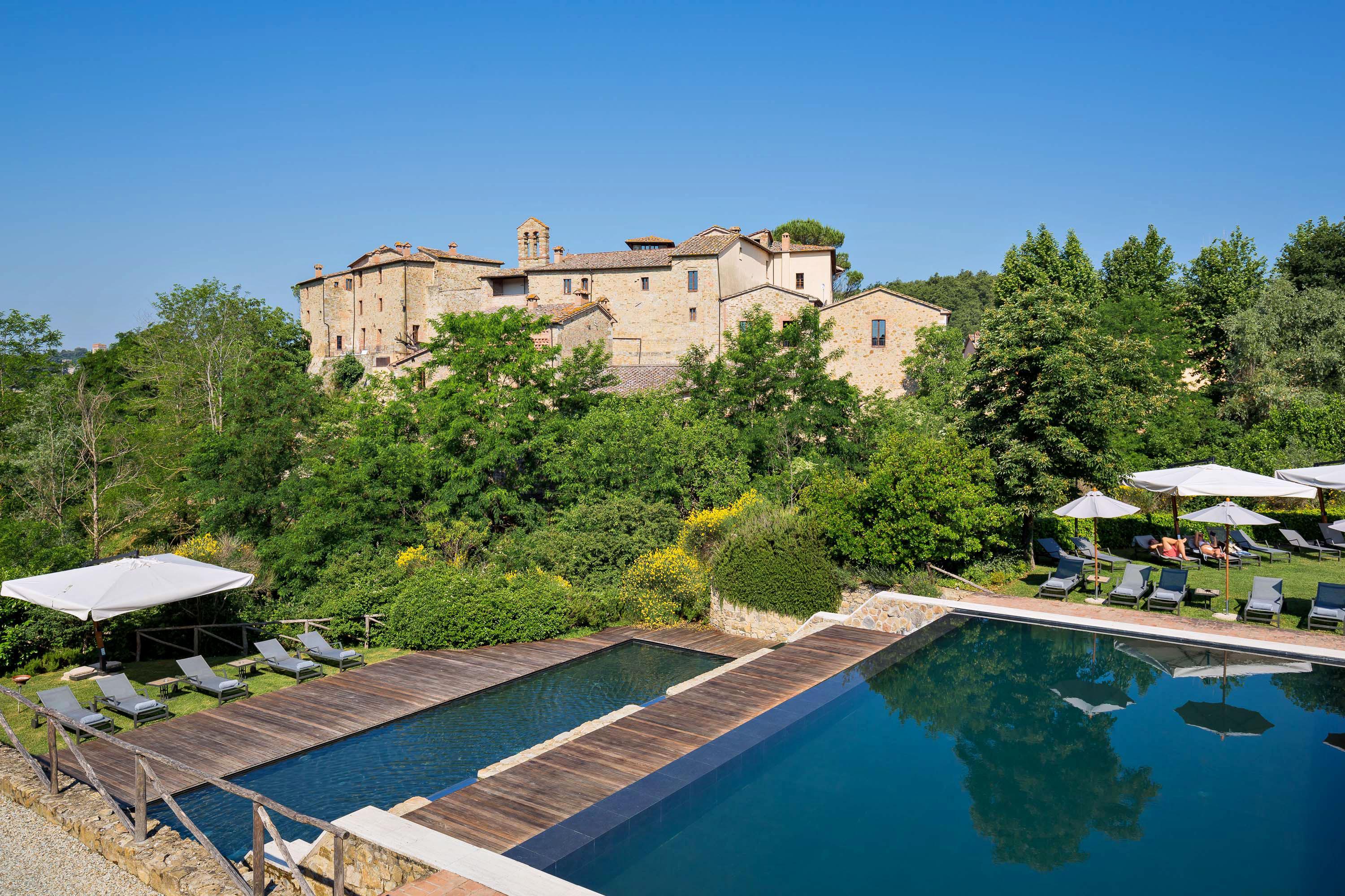 Castel Monastero - The Leading Hotels Of The World Castelnuovo Berardenga Ngoại thất bức ảnh