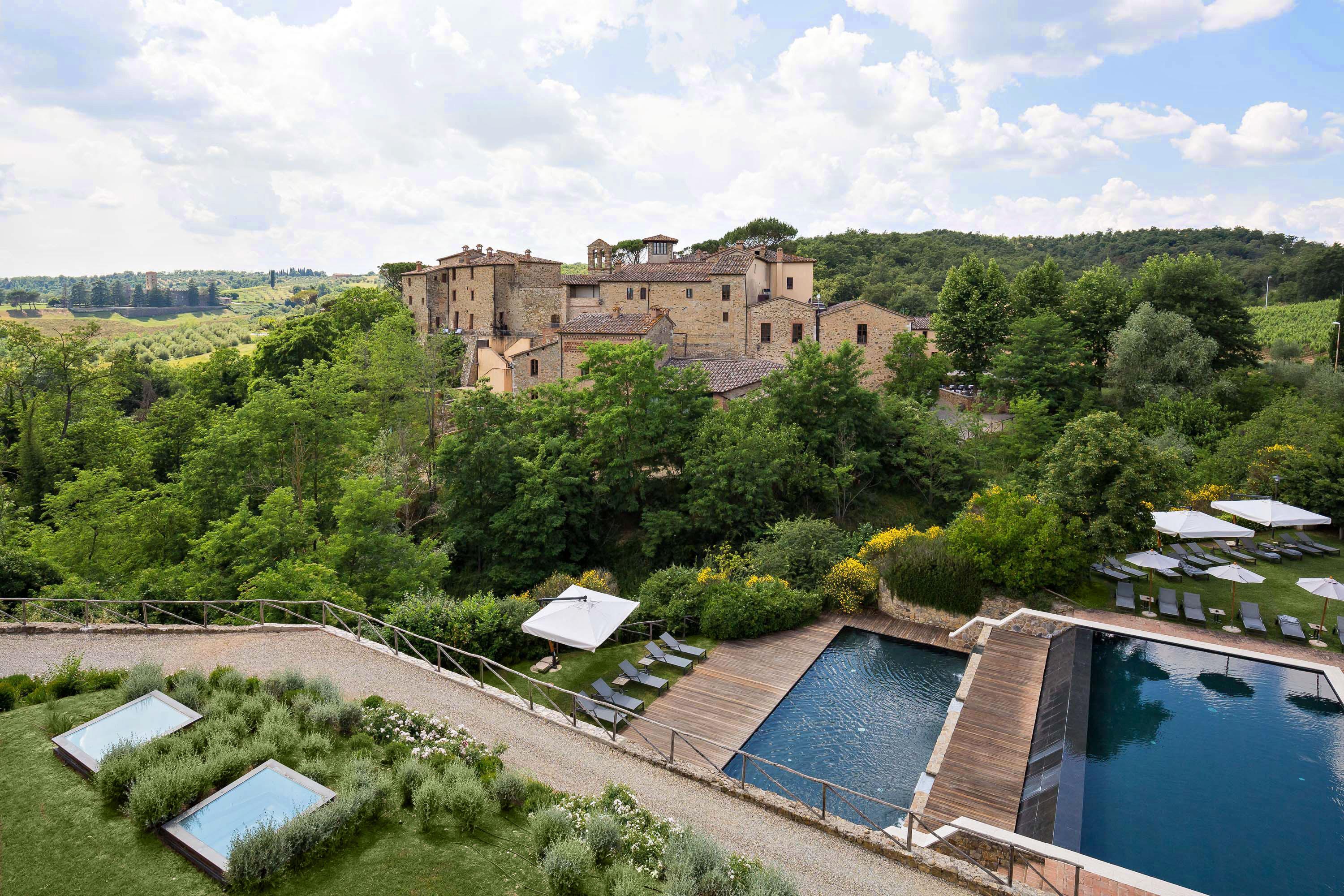 Castel Monastero - The Leading Hotels Of The World Castelnuovo Berardenga Ngoại thất bức ảnh